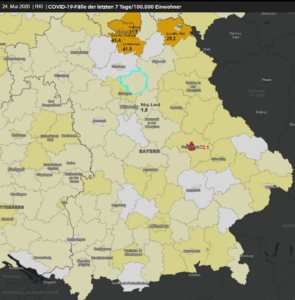 Corona-Virus-Diagramme und Informationen | Mai 2020 | RK ...